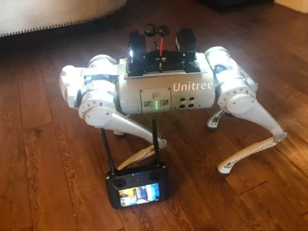 UNITREE GO1 PRO Dog Robot Interactive Robot Dog w/ Patrol Attachment + Extras - Image 2