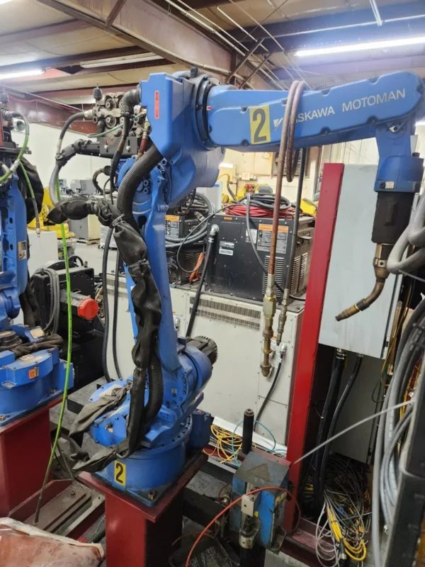 Motoman MA1400/DX100 Robotic Weld SYSTEM - Image 2