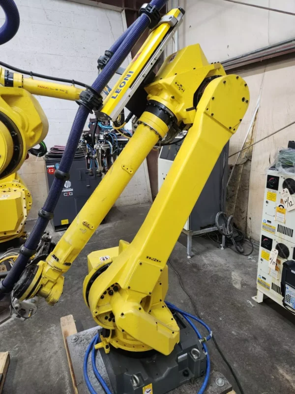 2 Fanuc M-710ic/45M Robot - R30ib generation Controllers inc teach pendant and cables - Image 2