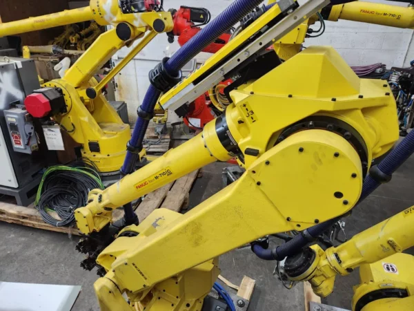 2 Fanuc M-710ic/45M Robot - R30ib generation Controllers inc teach pendant and cables