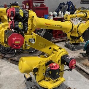 Fanuc R-2000iC/165F with R30iB Controllers, Teach Pendants, and Cables, All 4 Units Tested, All Under 4,200 Hours
